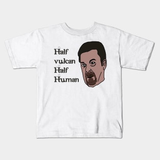 David Brent Half Vulcan Half Human Kids T-Shirt